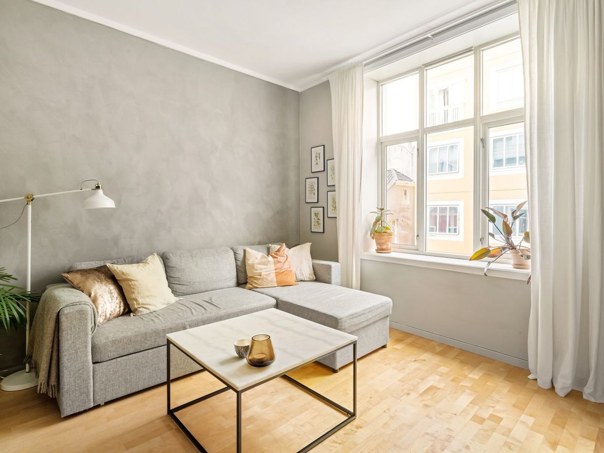 A spotless finished room
